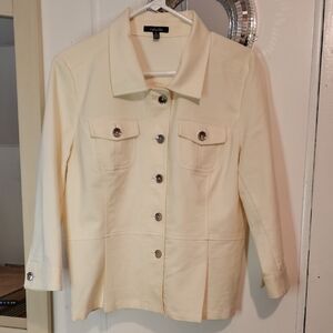 Rafaella Cream Women's Jacket